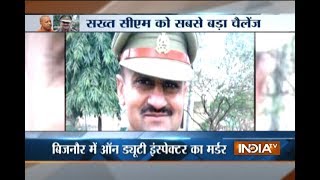 Criminals slit throat of Sub-inspector officer in Uttar Pradesh's Bijnor