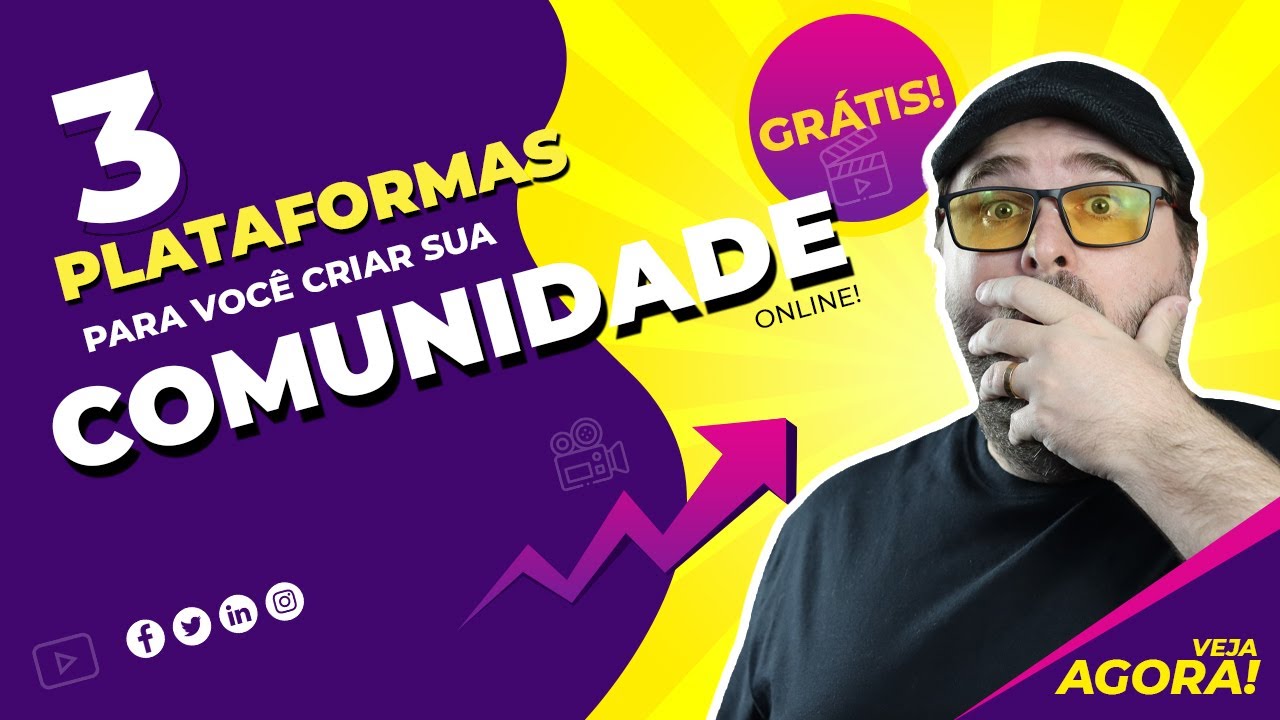 3 PLATAFORMAS GRÁTIS para criação de SITES paras COMUNIDADES