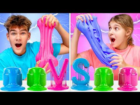 Telepathy vs Slime! Can I Guess Ivan’s Secret Mix?