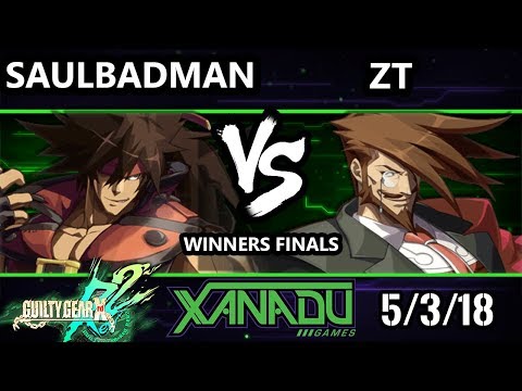 F@X 250 GGXRD2 - saulBadman (Sol) Vs. ZT (Slayer) - Guilty Gear XRD Rev 2 Winners Finals