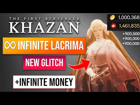 INFINITE LACRIMA GLITCH | The First Berserker Khazan XP Farm | 900k Per Minute! #soulslike