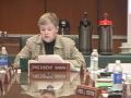 Michigan State University President Lou Ann K Simon Explaining Budget Cuts