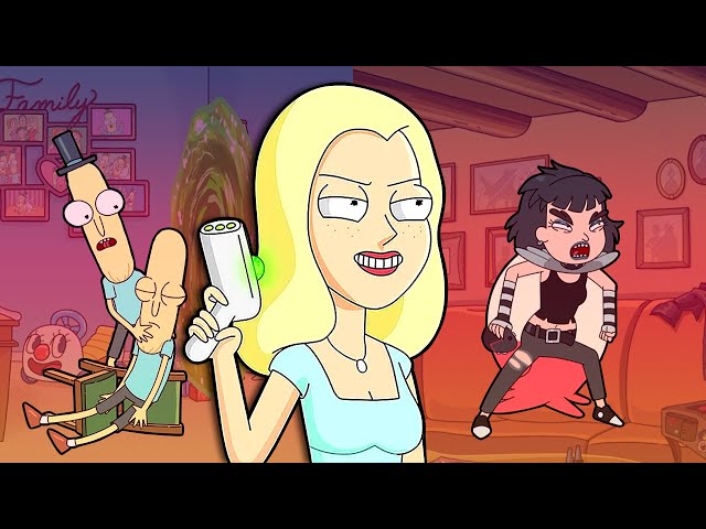 Vídeo relacionado con Rick and Morty Portal Camiseta, Niños, Negro, 12 años
