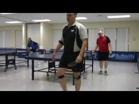 Ron Yorgason vs Richie Perez Table Tennis