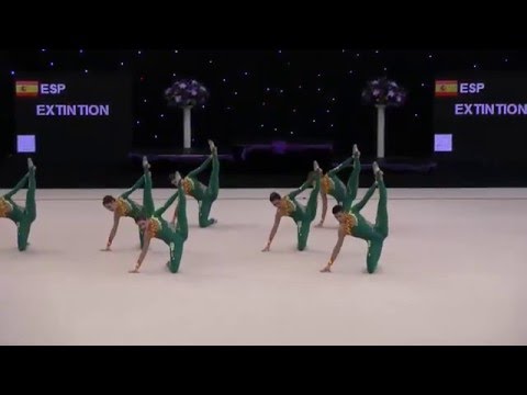 AGG MV Mixed Team.Ritmica Cartagena - Extintion.ESP * Miss Valentine 2016