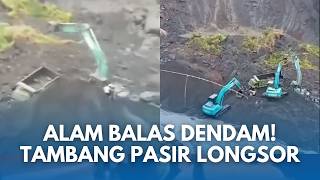 Download lagu ALAM MULAI MURKA! Truk Pasir Tertimbun Longsor di Kokoncong Tasikmalaya, Terekam Kamera Warga mp3