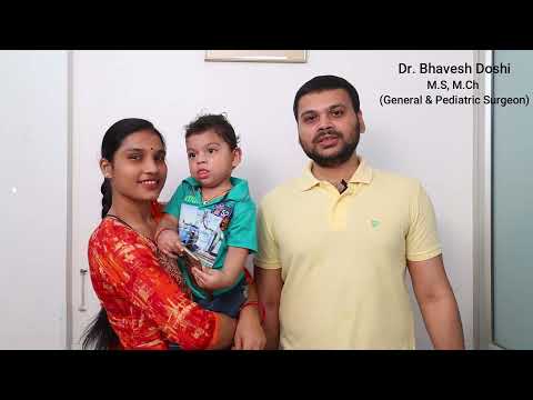 Undescended testes treatment by Orchiopexy in 1 yr old child  Dr. Bhavesh Doshi, Pediatric Surgeon
