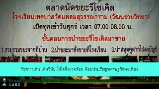 ธนาคารขยะ โรงเรียนเทศบาลวัดแหลมสุวรรณาราม