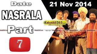 Nasrala (Hoshiarpur) Kabaddi Tournament 21 Nov 2014 Part 1 by Kabaddi365.com