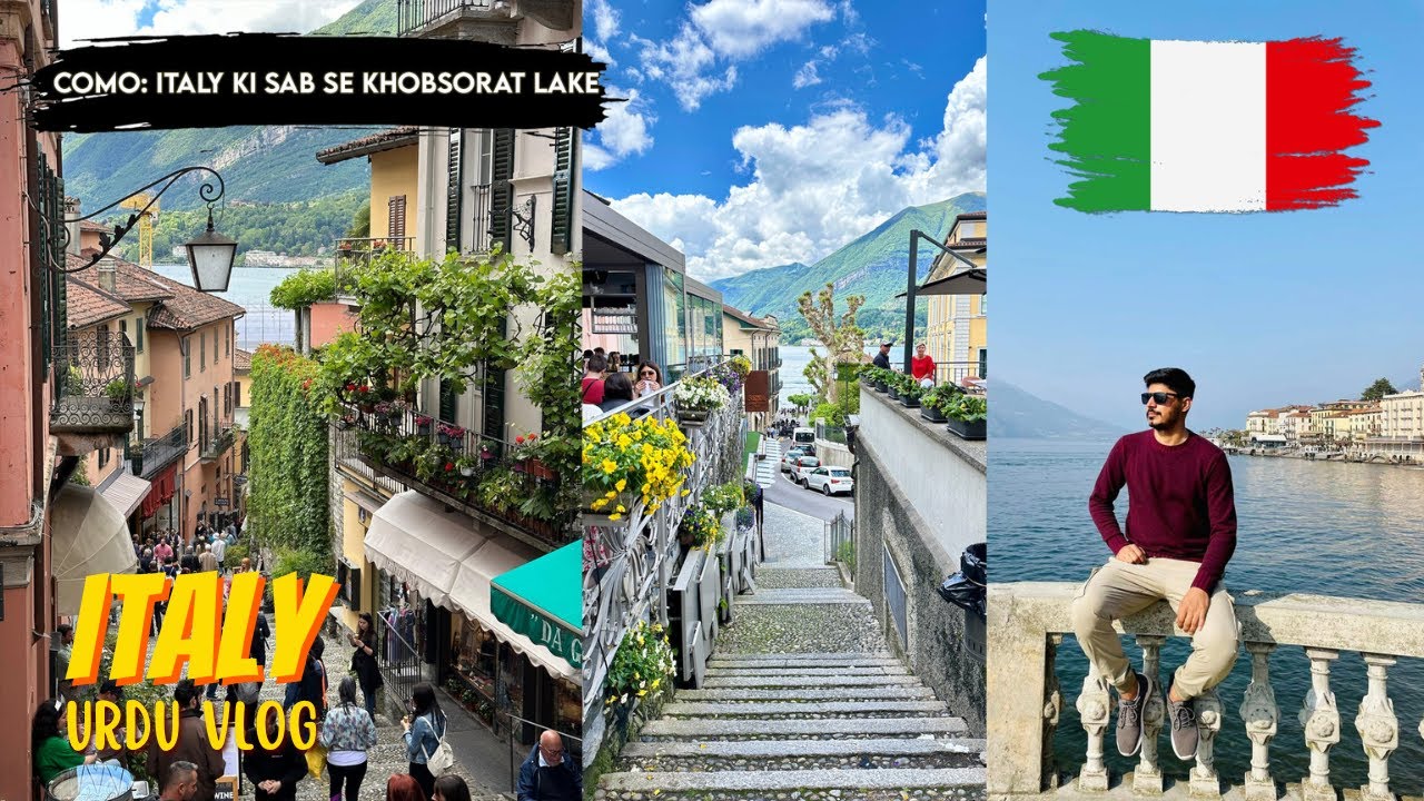 Italy Ki Sab Se Khubsorat Lake, Bellagio - Lake Como | Urdu Vlog