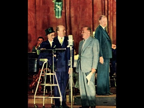 The Al Jolson opening Kraft Music Hall visual presentation of October 2 1947