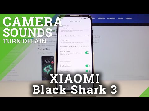How to Switch Off Camera Sounds in XIAOMI Black Shark 3 – Get Rid of Camera Shutter Sound