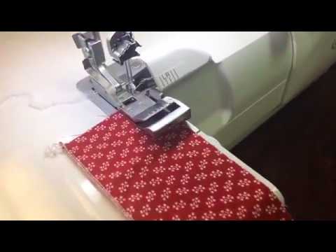 Watch the Ruffling Foot on a Serger in Action!