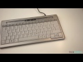 Bakker Elkhuizen BakkerElkhuizen S-board 840 klaviatūra Biuro USB QWERTY British English Jasny Pilka, Baltas
