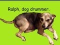Ralph Dog Drummer Keeps Perfect Beat