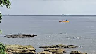 Download lagu #jogging pagi&pemandangan #offshore Pantai #tanjungbatu #bintulu #sarawak #ocean  #nelayan #boat mp3