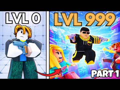 I went from NOOB to PRO in Roblox Overkill.. (Part 1)