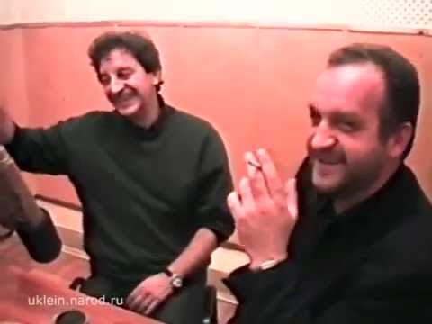 Вадим и Валерий Мищуки на городском радио г.Калуга, 1996