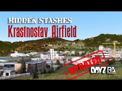 Krastnostav Airfield NEAF UPDATED Hidden stashes guide DayZ Rearmed #dayzrearmed #dayzguide