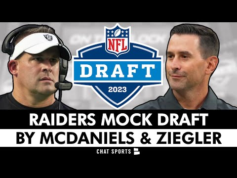 2023 NFL Mock Draft For The Las Vegas Raiders From Josh McDaniels & Dave Ziegler (Prediction)