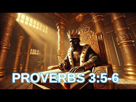 Trust in God Completely: Proverbs 3:5-6 Explained | Wisdom from the Word 🌿