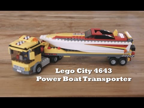 Lego City - Power Boat Transporter (4643)