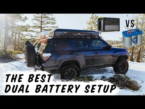 The Best Dual Battery Setup - Overland 4Runner