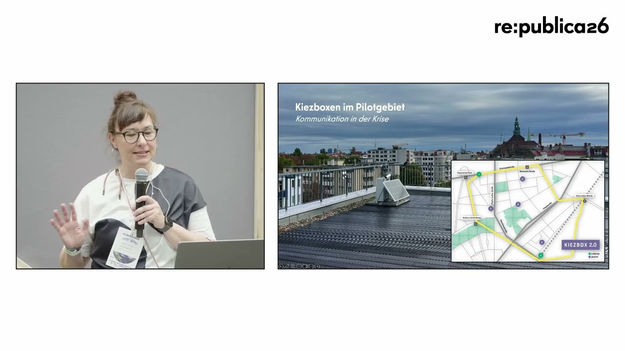 re:publica 26: Resiliente Kieze & smarte Wasserinfrastruktur – Wie Berlin Krisen bewältigen will