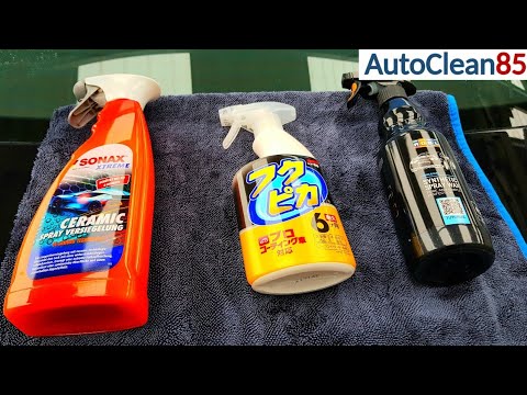Einfachste Art den Lack zu versiegeln / SOFT99 FUKUPIKA Sonax Ceramic Spray ADBL SYNTHETIC SPRAY WAX