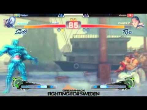 DreamHack Summer 2013 - revben (Seth) vs. xbuster (Ryu)