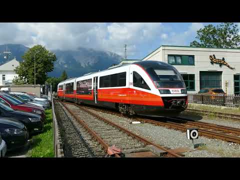 ÖBB 5022 041 als R 98 in Puchberg am Schneeberg (4K)