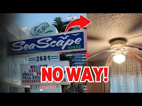 The WORST Hotel Room In America? | SeaScape Inn Daytona Beach 