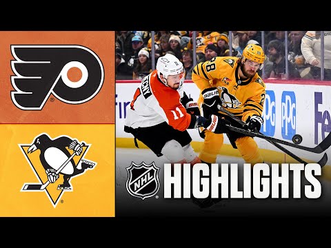 Flyers vs. Penguins | NHL Highlights | January 15, 2026