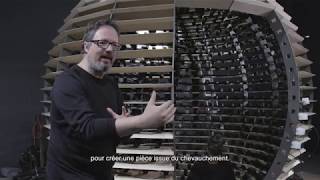 Rafael Lozano-Hemmer, Installation de Sphere Packing: Bach, 2018