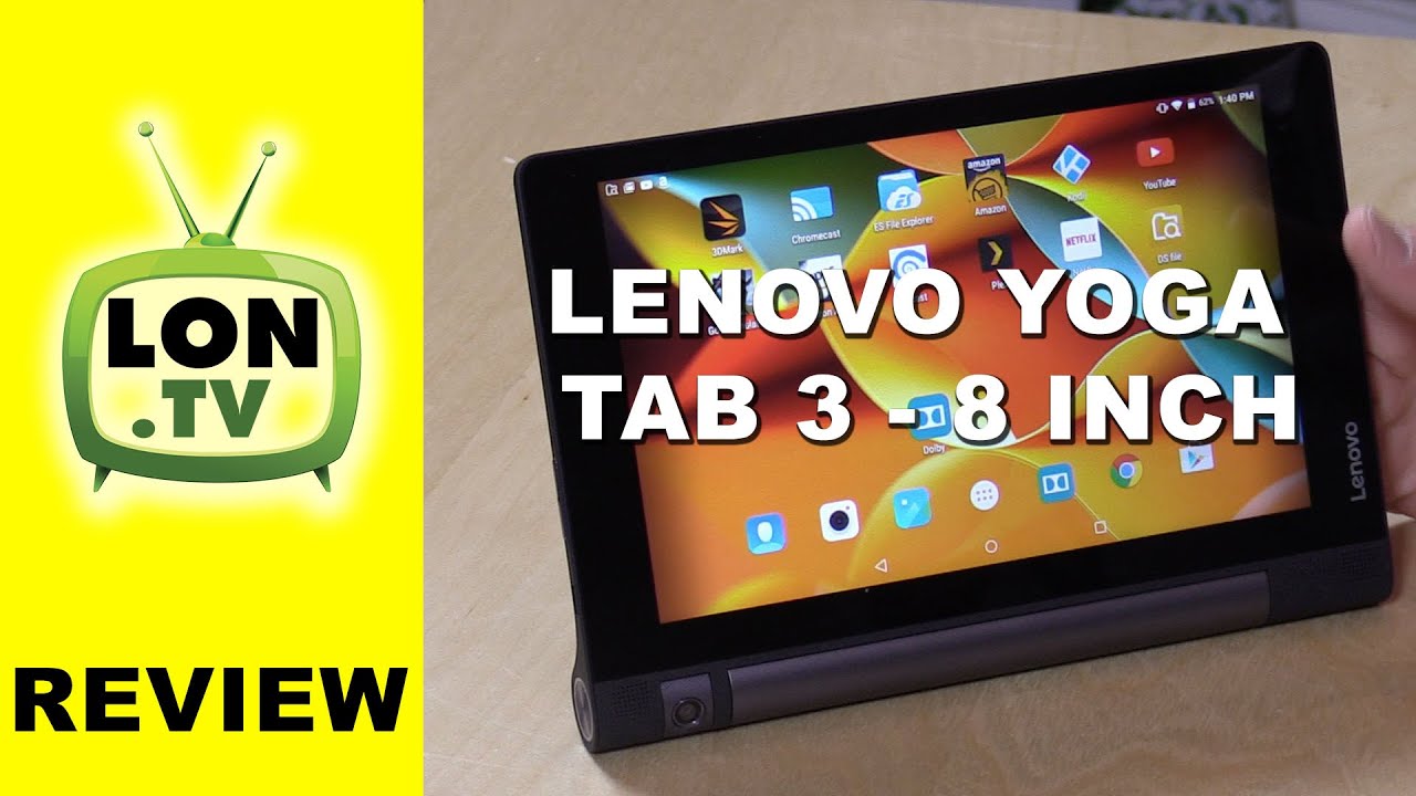 Lenovo Yoga Tab 3 - 8 Inch Review - Under $200 Android Tablet with IPS display