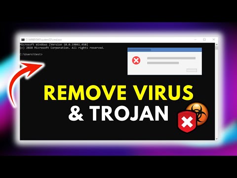 Remove VIRUS & TROJAN Using CMD (Command Prompt) in Windows 11/10