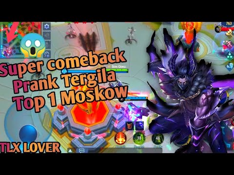 Prank Tersadis Dari Top Global Moskow (LOVER) Mobile Legends bang bang!!
