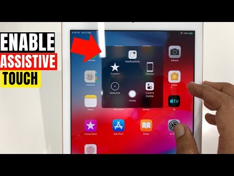 How to TURN ON Assistive Touch on iPad