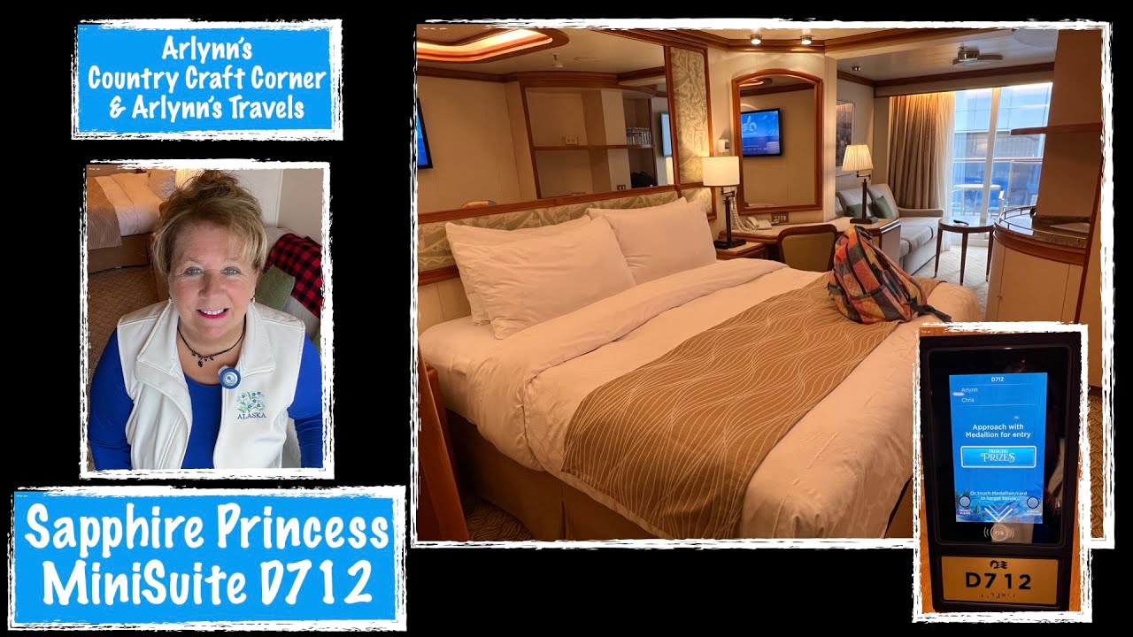 Sapphire Princess - Cabin D712 - Video 1