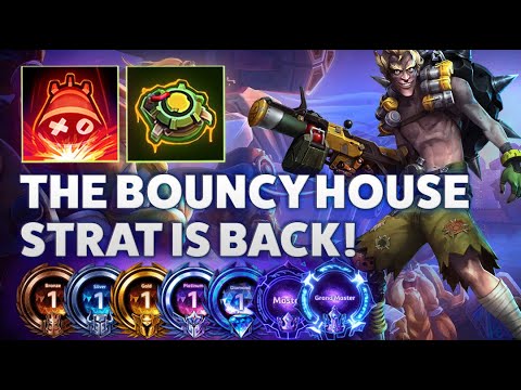 Junkrat Rocket Ride -THE BOUNCY HOUSE STRAT IS BACK! - Bronze 2 Grandmaster S1 2023