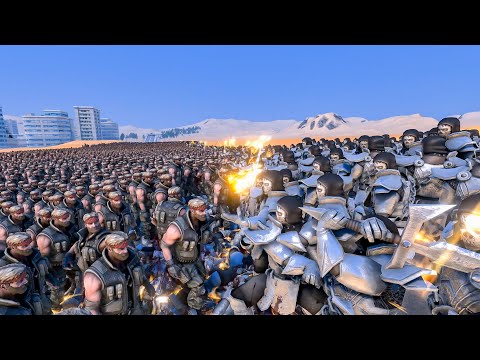 21 000 Chunk Norriss VS 22 000 Soul Tyrants! - Ultimate Epic Battle Simulator 2 - UEBS 2