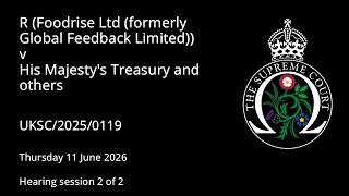 R (Foodrise Ltd) v HM Treasury and others
