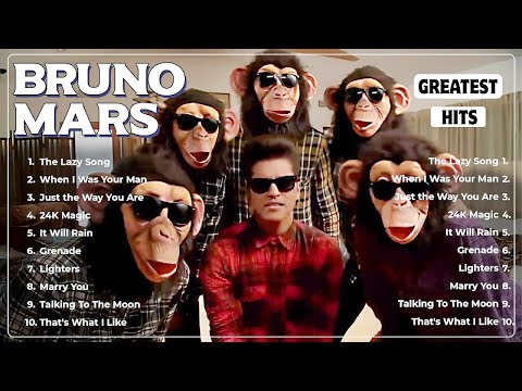 Bruno Mars Best Songs Playlist 2024 ~ Bruno Mars Full Album
