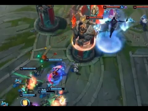 Aphelios doing his thing