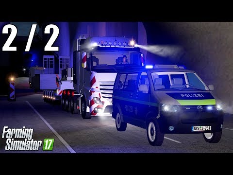 LS 17 - Kommt die 20 Tonnen schwere Betonplatte ohne Schäden an? - Teil 2 von 2