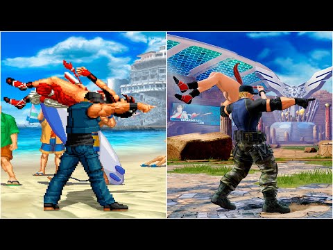 Evolution of Clark Still's Running Three (1997-2024)