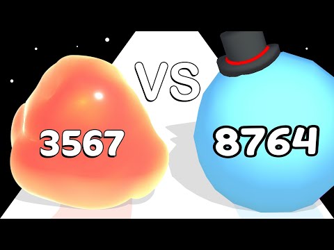 Big Head Run VS Jelly Raid: ASMR Gameplay, Level Up Runner (Max Level)