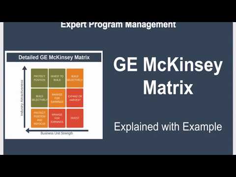 GE McKinsey Matrix | McKinsey Model | GE Matrix