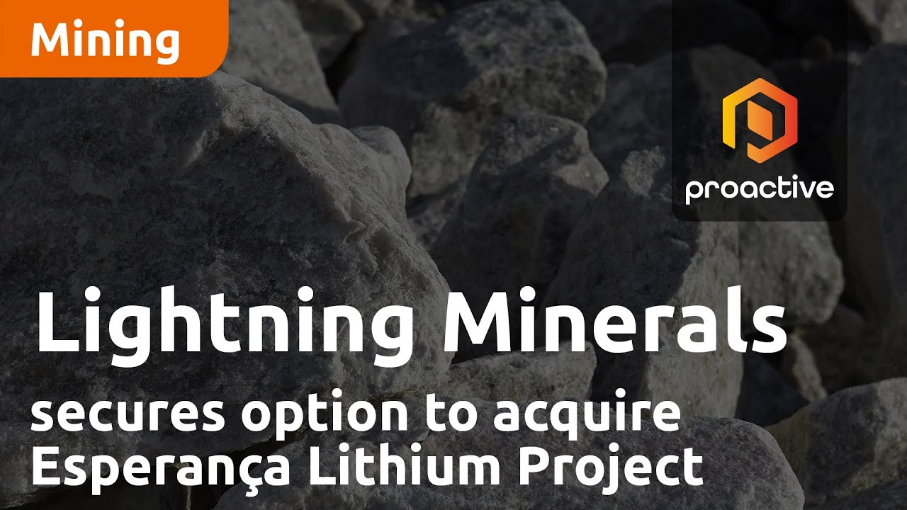 Lightning Minerals secures option to acquire Esperança Lithium Project in Brazil