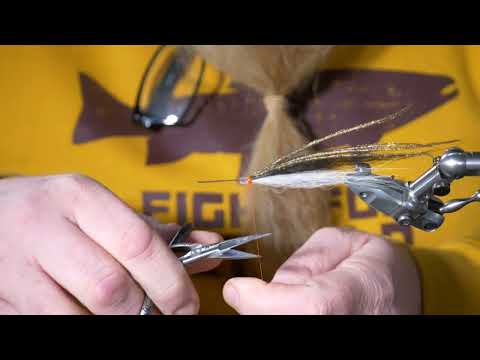 Sunray Shadow orange head. SBS. Tutorial. Speedy. Fly tying. Tube fly.